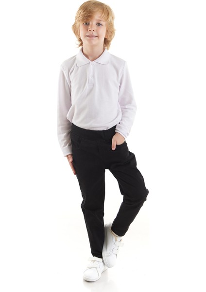 Erkek Çocuk Kaşkorseli Okul Pantolonu AK848331