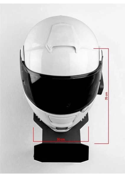 Metal Motosiklet Kask Tutucu Askı