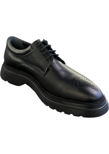 LFR-1028 Derı Merdane Ayakkabı Siyah fırsatları