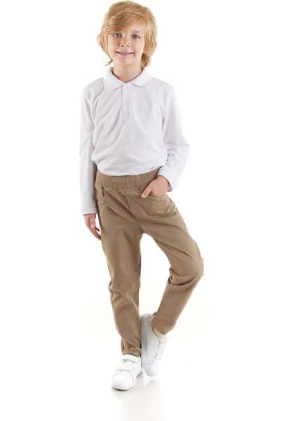 Erkek Çocuk Kaşkorseli Okul Pantolonu AK848331