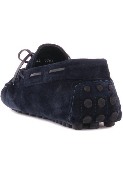 Serhat Özköroğlu- Laci Süet Ayakkabı Lacivert modelleri