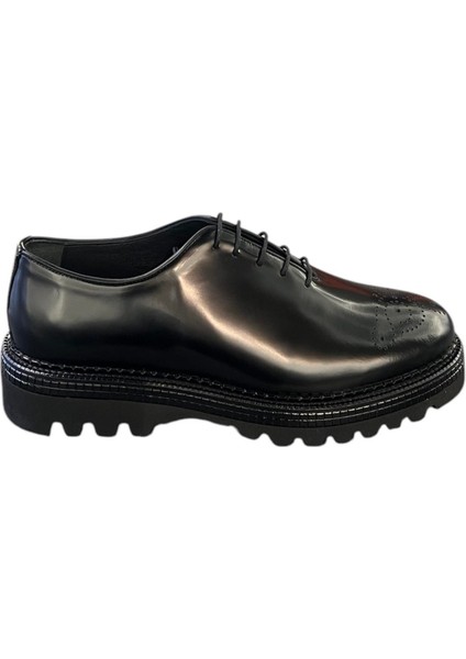 LFR-5002 Acma Sarma Taban Merdane Ayakkabı Siyah