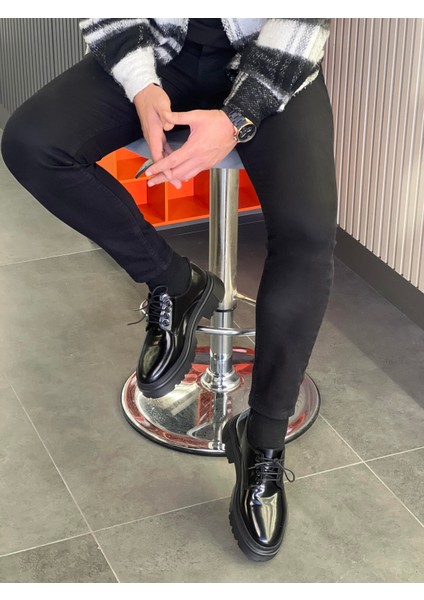 LFR-1003 Acma Merdane Ayakkabı Siyah fiyatları