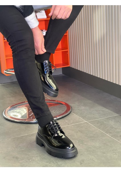 LFR-1003 Acma Merdane Ayakkabı Siyah modelleri