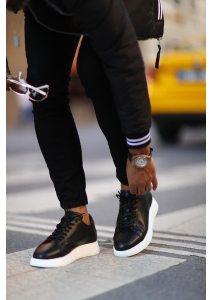 Serhat Özköroğlu-Siyah Erkek Ayakkabı Siyah fiyatları