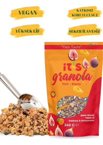 granola - İncirli ve Kayısılı - 240 gr