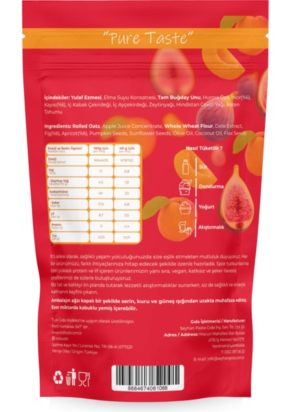 granola - İncirli ve Kayısılı - 240 gr modelleri