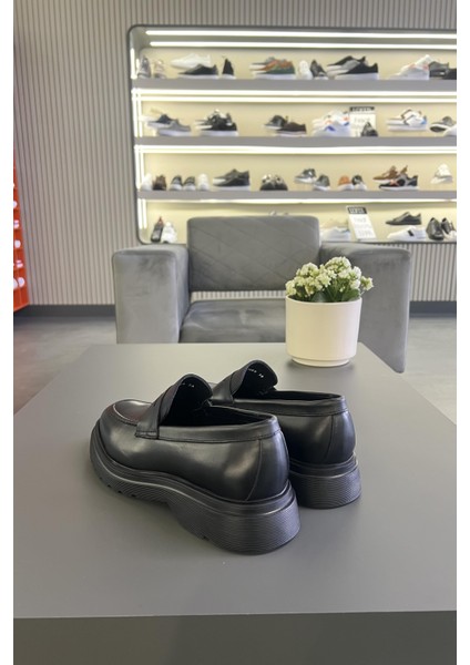 LFR-9069-1 Derı Merdane Ayakkabı Siyah modelleri