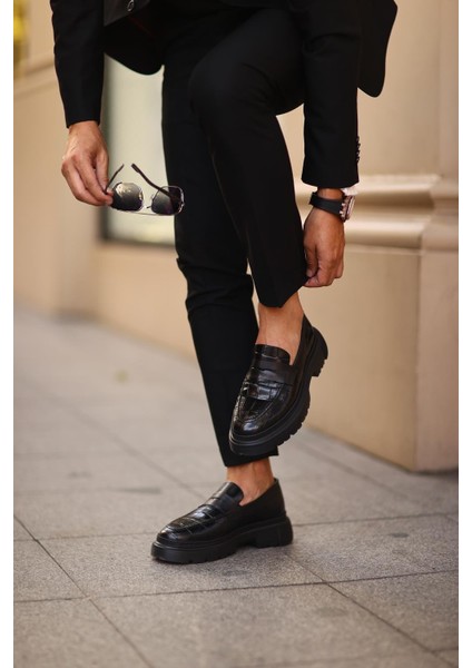 - Siyah Kroko Klasik Siyah fırsatları