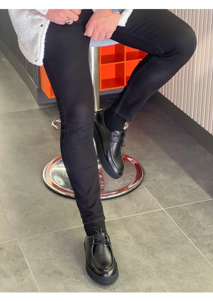 LFR-A6102 Flother Merdane Ayakkabı Siyah