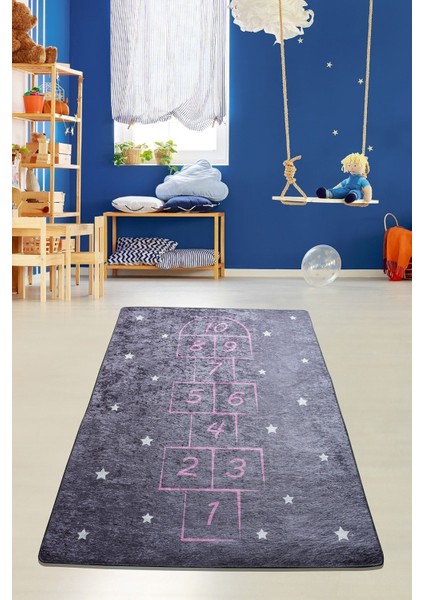 Hopscotch Grey Djt 100 x 160 cm