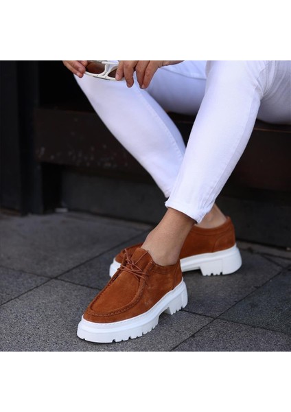 Serhat Özköroğlu-Taba Süet Ayakkabı Taba fiyatları