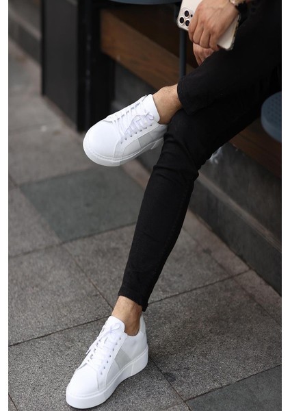 Serhat Özköroğlu-Beyaz Erkek Ayakkabı Beyaz fiyatları