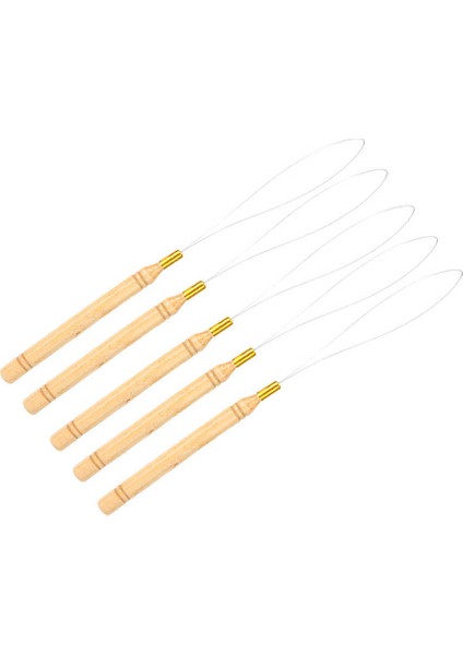 Adet Saç Uzantıları Döngü Iğne Ahşap Geçirici Tel Uzatma Için Çekme Kanca Aracı (Yurt Dışından) fırsatları