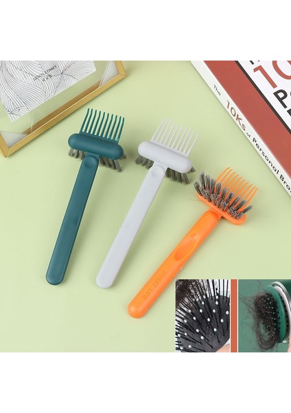 1 Adet Plastik Saplı Tarak Temizleyici Hassas Temizlik Çıkarılabilir Saç Fırçası Tarak Temizleyici (Yurt Dışından)