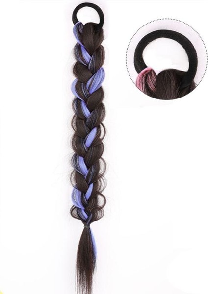 Doğal Örgü Saç Kıvırcık Örgüler Saç Uzatma Sentetik Kuyruk Peruk Kadınlar Için (Yurt Dışından) fırsatları