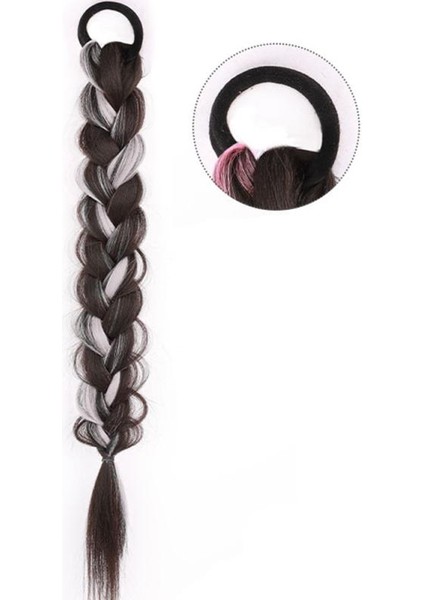 Doğal Örgü Saç Kıvırcık Örgüler Saç Uzatma Sentetik Kuyruk Peruk Kadınlar Için (Yurt Dışından) indirimleri