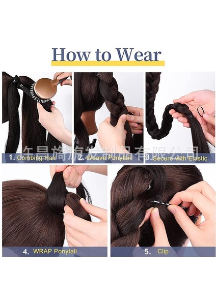 Xuchang Peruk At Kuyruğu Kadın Sarma Saç Uzatma At Kuyruğu Sentetik Yanlış Örgüler Boks At Kuyruğu (Yurt Dışından) fırsatları