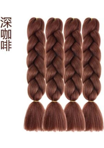 Dreadlocks Peruk Sıcak Satış Afrika Avrupa ve Amerikan Renkli Örgülü Saç Malzemesi Tek Renkli Büyük Örgü Nepal Büküm Bo Örgülü Küçük Örgü Yedek Ürünler (Yurt Dışından) fırsatları