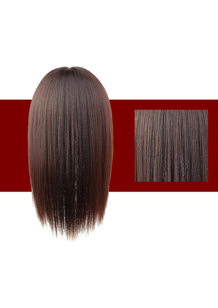 Düz Saç Toppers Postiş Klip Kadın Patlama Saçak Saç Uzantıları Peruk (Yurt Dışından) fiyatları