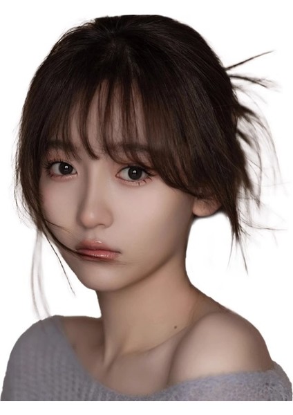 Hava Patlama Peruk Kadın Kafa Tam Gerçek Saç Doğal Alın Fransız Sahte Patlama Yama Ince Stil Düz Patlama (Yurt Dışından) indirimleri