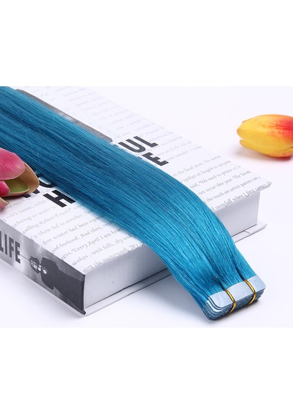 Dikişsiz Saç Uzatma Gerçek Saç Rengi Saç Parçası Kendinden Bağlantılı Peruk Kadın Ölçeklenebilir Görünmez Nano Boyalı Tek Parça Saç Uzatma (Yurt Dışından) indirimleri