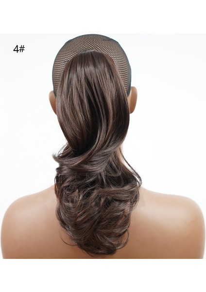 Peruk At Kuyruğu Yüksek Sıcaklık Fiber Kavrama Kısa Kıvırcık Saç Pençe Klipsi Kıvırcık At Kuyruğu (Yurt Dışından) fiyatları