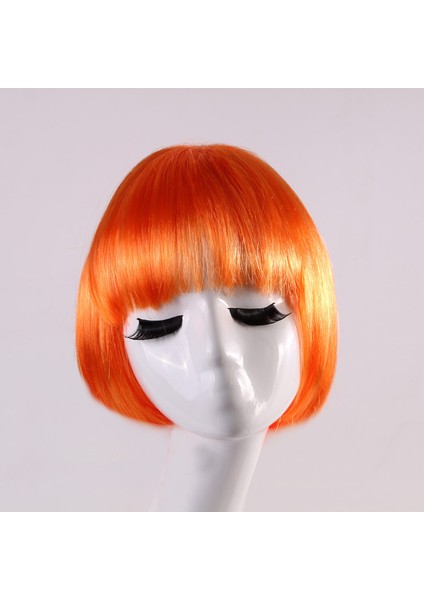 Cadılar Bayramı Renk Öğrenci WIGBOB0HEAD Parti Malzemeleri Giydirme Öğrenci Kafası Kısa Peruk Bobhaircut Sahne (Yurt Dışından) fırsatları