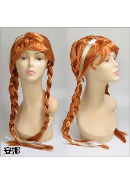 Cosplay Prenses Elsa Peruk Stokta Anime Tarzı Dondurulmuş Elsa Anna Prenses Peruk (Yurt Dışından) fiyatları