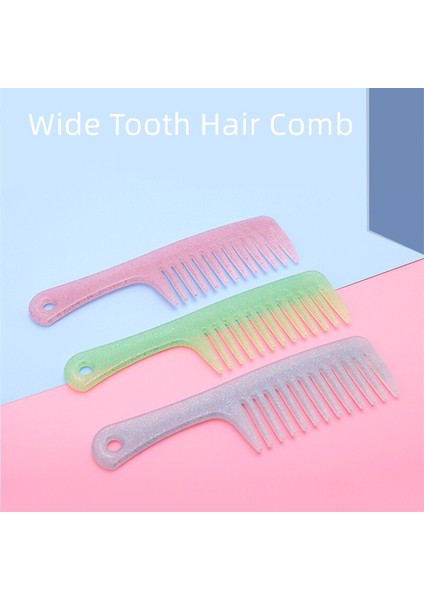 Geniş Diş Kıvırcık Saç Tarağı Büyüt Kadın Saç Modeli Tarağı Günlük Kullanım Berber Salonu Aletleri (Yurt Dışından)