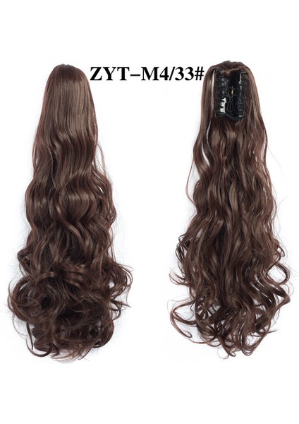 Peruk At Kuyruğu Kadın Uzun Saç Büyük Dalga Kavrama Uzun Kıvırcık Saç Yüksek At Kuyruğu Peruk Seti (Yurt Dışından) indirimleri