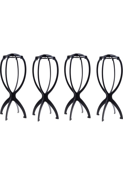 4 Adet Katlanır Plastik Peruk Saç Şapka Kap Tutucu Standı Ekran Aracı Peruk Dr (Yurt Dışından) fiyatları