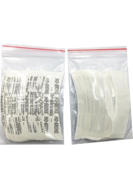 72 Adet/grup Parlamayan Peruk Bandı Çift Yapışkanlı Saç Uzatma Bant Şeritleri (Yurt Dışından)