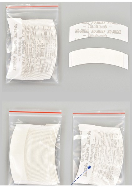 72 Adet/grup Parlamayan Peruk Bandı Çift Yapışkanlı Saç Uzatma Bant Şeritleri (Yurt Dışından) indirimleri