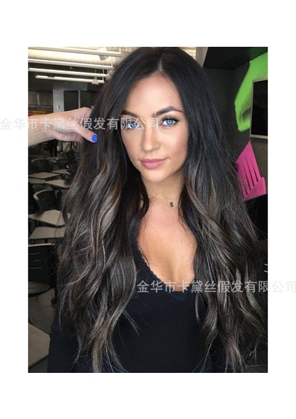 Özelleştirilmiş Cardaisy Orta Puan Avrupa ve Amerikan Tarzı Peruk Büyük Dalga Degrade Kadın Peruk Kafa Kapağı Fabrika Doğrudan Satış (Yurt Dışından) fiyatları