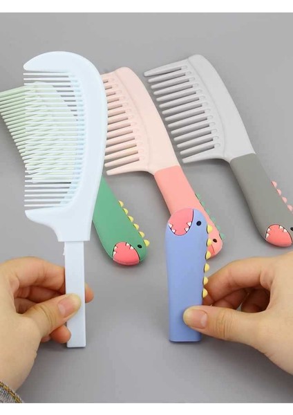 Büyük Tarak Geniş Diş Tarak Çocuk Kız Saç Kadın Kore Tarzı Ev Büyük Diş Genişliği Saç Kıvırma Tarağı Perma Plastik Tarak (Yurt Dışından) modelleri