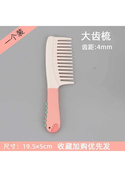 Büyük Tarak Geniş Diş Tarak Çocuk Kız Saç Kadın Kore Tarzı Ev Büyük Diş Genişliği Saç Kıvırma Tarağı Perma Plastik Tarak (Yurt Dışından) indirimleri
