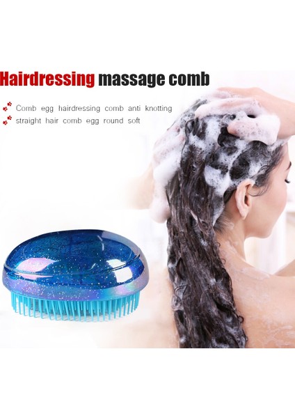 Dolaşık Açıcı Tarak Yumurta Yuvarlak Şekil Kadın Şeffaf Yuvarlak Şekil Kolu Kavrama Kıvırcık Saç Salon Saç Bakımı Için (Yurt Dışından) indirimleri