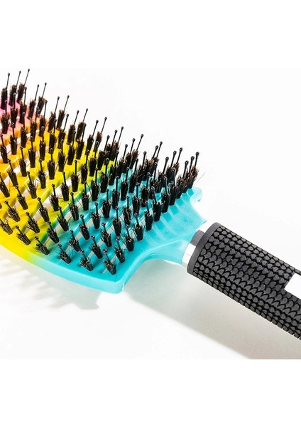 Kıl Naylon Saç Fırçası Kızlar Saç Derisi Masaj Tarak Kadınlar Için Islak Kıvırcık Detangle Saç Fırçası Salon Kuaförlük Şekillendirici Aracı (Yurt Dışından) indirimleri