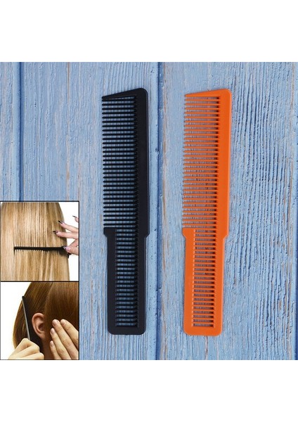 Adet Salon Erkek Kadın Kesme Saç Kesim Tarak Karbon Berber Saç Tarak Saç Kesme Kuaför Tarak (Yurt Dışından)