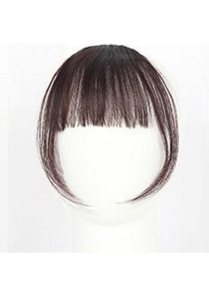 Kızlar Için Uzantıları Sahte Saçak Saçak Üzerinde Klipsli Hava Saçağı (Yurt Dışından)