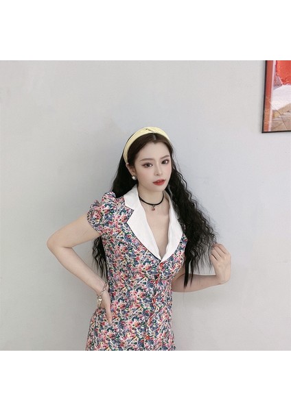 Saç Bandı Peruk Kadın Su Dalgalanma Kimyasal Elyaf Yarım Başlık Simülasyon Saç Uzun Kıvırcık Saç (Yurt Dışından) fırsatları