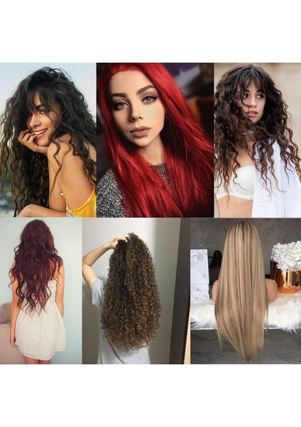 Xuanguang 24 Inç Görünmez Tel Hiçbir Klip Saç Uzatma Gizli Balık Hattı Saç Parçası Kadınlar Için Düz Kıvırcık Saç Uzatma (Yurt Dışından) indirimleri