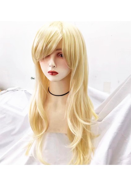 Film Barbie Barbie Çünkü Peruk Barbie Açık Altın Cosplay Peruk Mikro Kıvırcık Saç Uzun Saç Barbie (Yurt Dışından) modelleri