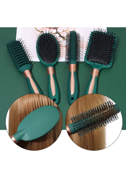 Saç Fırçası Saç Derisi Masaj Plastik Kuaförlük Tarak Hava Yastığı Tarak Hava Yastığı Kıvırma Fırçası (Yurt Dışından)