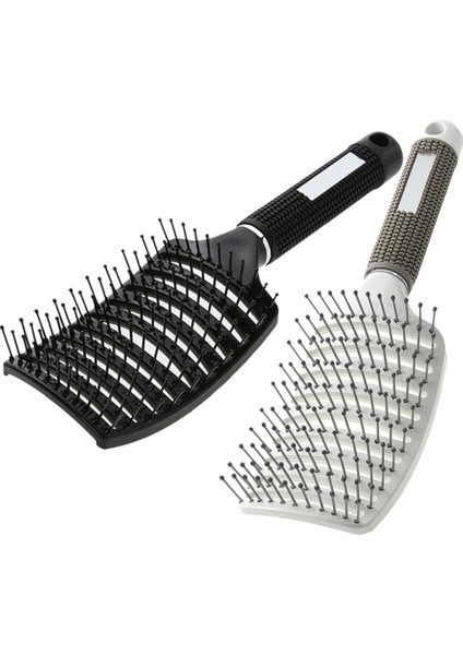 Saç Fırçası Sihirli Saç Tarak Saç Fırçası Kıl Naylon Kadın Islak Kıvırcık Detangle Saç Fırçası Salon Kuaförlük Şekillendirici Araçları (Yurt Dışından)