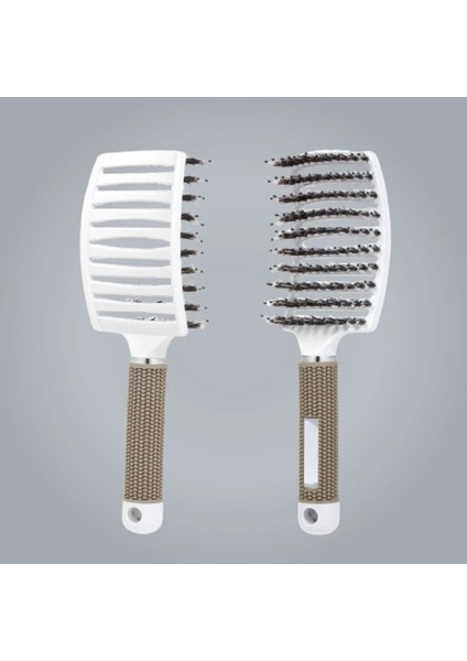 Kadın Islak Kıvırcık Tarak Kıl Naylon Saç Fırçası Saç Derisi Masaj Tarak Detangle Saç Fırçası Salon Kuaförlük Profesyonel Aracı (Yurt Dışından) fiyatları