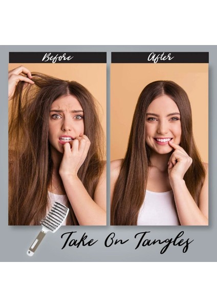 Kadın Islak Kıvırcık Tarak Kıl Naylon Saç Fırçası Saç Derisi Masaj Tarak Detangle Saç Fırçası Salon Kuaförlük Profesyonel Aracı (Yurt Dışından) modelleri