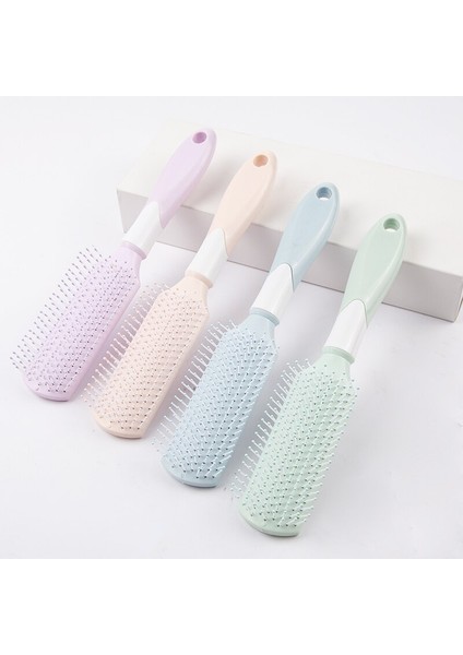 Kadın Saç Tarak Macaron Masaj Fırçası Renk Kaburga Tarak Anti-Statik Saç Fırçası Yumuşak Diş Tarak Saç Kuaförlük Ürünleri (Yurt Dışından) fiyatları