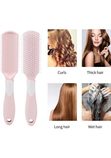 Kadın Saç Tarak Macaron Masaj Fırçası Renk Kaburga Tarak Anti-Statik Saç Fırçası Yumuşak Diş Tarak Saç Kuaförlük Ürünleri (Yurt Dışından) fırsatları